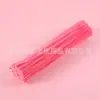 Palitos retorcidos de un solo color para jardín de infantes, tallos de chenilla de colores macarrón, kit de materiales DIY de ramo de flores denso al por mayor