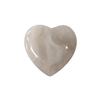 Cristal Natural Transfronteiriço 20mm Pingente Pedra do Amor Coração Forma de Coração de Pêssego Artesanato de Pedra Preciosa Não Poroso Coração de Pêssego Atacado