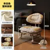 Taburete pequeño universal con ruedas taburete bajo para cambiar zapatos en casa con silla artefacto para bebé taburete con ruedas suavemente acolchado silla con respaldo