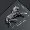 Broche de Caballo Galopante Creativo Transfronterizo Europeo y Americano Broche de Caballo del Zodiaco Nuevos Accesorios de Decoración para Ropa Broche Creativo Retro