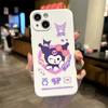 Kuromi Melody Nuevo Modelo Adecuado para Iphone16Promax Funda para Teléfono Móvil Apple 14/15 Set de Pareja de Dibujos Animados