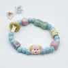 Coleção de Contas Jingdezhen Contas Budistas Pulseira de Cerâmica Popular Novo Estilo Chinês Fresco e Simples Estilo Nacional Tecelagem Puramente Feita à Mão