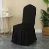 Funda Gruesa Nueva para Silla de Hotel Silla de Comedor para el Hogar Silla Curva Funda para Asiento Funda Universal para Taburete