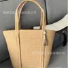 [Coleção] Bolsa de Ombro de Fio de Algodão e Corda de Algodão para Passeio de Primavera da Mamãe, Bolsa Trançada Feita à Mão, Bolsa de Imitação de Rattan, Bolsa Tote para o Dia a Dia
