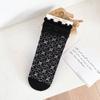 Calcetines para Mujer Verano Delgados de Media Pantorrilla Estilo Japonés Encaje Estilo Ballet Calcetines de Malla Transpirables Calcetines de Felpa Una Pieza Envío Directo