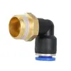 Conector Neumático de Enchufe Rápido Pl8-02 Rápido Pl4-M5 Tubería de Aire Pl6-01 Conector Pl10-03 Codo Roscado en L Recto de Paso