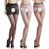 Medias de Verano 2025 de Stock Abierto para Mujer, Delgadas, Medias sin Quitarse, Medias Transparentes Sexys, Medias Tentadoras Ajustadas de Rasgado Manual