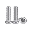 Tornillos de Cabeza Redonda de Acero Inoxidable 304, Tornillos de Cabeza Plana Phillips M2-M10, Tornillos de Rosca Mecánica a Prueba de Óxido e Impermeables al por Mayor