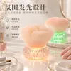 Cepillo Removedor de Polvo para Uñas Lámpara de Cristal, Base con Purpurina, Cepillo de Cabeza de Hongo, Cepillo para Polvo, Brocha Grande Multifuncional para Polvos, Brocha de Maquillaje
