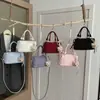 Bolsa de Mão de Couro Macio Doce Fresco Moda Versátil Ombro Único Transversal 2026 Novo Estilo Coreano Bolsa Almofada Bolsa para o Dia a Dia