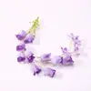 Cabeças de flores artificiais em forma de sino, flores de seda sem galhos, acessórios de arte floral feitos à mão, decorações de casamento, adereços de flores de lírio-do-vale simulados, atacado