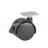 Rueda Giratoria Rueda Universal 1.0 pulgada 1.5 pulgadas Muebles pp Nylon Rueda Giratoria Plástico Electrodomésticos PU Silenciosa Ruedas Blancas Nylon