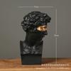 Personagens nórdicos Guardas Juliano Medici Resina Estátua Arte Suprimentos Casamento Adereços Estátua Ornamentos