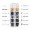 Amazon 12 grade acessórios de joias terno anel aberto anel fechado anel de lagosta fivela anel ferramenta manual alicate atacado