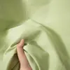 Lençol de Jacquard 100% Algodão Peça Única Dormitório Estudantil Cor Sólida Capa de Colcha Fronha Conjunto de Três Peças para Uso na Cama