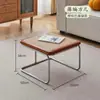 Mesa de Centro de Segunda Mano para Sala de Estar, Juego de Mesas de Té para Apartamento Pequeño, Estilo Ins Moderno Tendencia Lujo Ligero Ratán Simple Acero Inoxidable