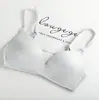 Ropa interior fina sin costuras estilo japonés para mujer, sujetador fino de copa triangular brillante sin aros, para pechos grandes de estudiantes de primaria