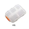 Pastillero Portátil de Doble Capa con 12 Compartimentos para Organizar Pastillas y Tabletas para una Semana, Mini Pastillero Pequeño Multicompartimento para Llevar