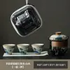 Taza de Té de Vidrio Roja con Tapa Olla Grande Individual No Caliente para una Persona Juego de Té Kung Fu Tetera de Color Bajo Esmalte