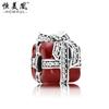 Pulsera de cuentas de aleación con diamantes de gran agujero de venta caliente transfronteriza con cuentas DIY caja de regalo de árbol de Navidad Casa accesorios de cuentas sueltas