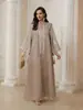Nc181 Vestido Mais Vendido de E-commerce Roupão Bordado com Lantejoulas Tamanho Grande Roupas Femininas Atravessando Fronteiras Franja Novo Estilo