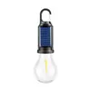 Luz Ambiental Solar LED para Camping al Aire Libre, Luz Recargable para Puesto Callejero, Bombilla de Filamento de Tungsteno, Luz con Gancho para Tienda