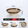 Imitación de Porcelana Melamina Retro Rústico Tazón Tazón para Salsas de Hot Pot Uso Comercial Creativo Calle Tradicional de Chongqing Tazón Plato para Guarniciones de Hot Pot