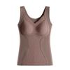 Chaleco Térmico Rojo para Mujer en su Año Zodiacal, Engrosado con Terciopelo, Adecuado para el Año del Caballo, Ropa Interior de Invierno, Chaleco Base para Boda