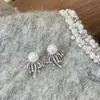 Pendientes de Plata con Diseño de Fuegos Artificiales Estilo Francés de Lujo Ligero, Pendientes de Perlas Naturales, Pendientes de Botón Elegantes y Exquisitos para Mujer con Agujas de Plata