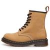 Botas de Couro Amarelo de Cano Alto Transfronteiriças 1460 Motociclista Clássico Retro Estilo Britânico Botas Curtas para Mulheres e Homens