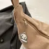 Pana Estilo Perezoso Versátil Japonés Artístico de un Solo Hombro Cruzado Chic Estudiante Casual Versión Coreana Bolso Sencillo tipo Dumpling para Mujer
