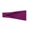 Diadema Ancha Elástica para Mujer Cinta para el Sudor Suave Deportiva Fina Moda para Lavado Facial Entrenamiento Yoga Uso Diario