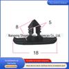 Adequado para Audi Volkswagen Skoda Hood Faixa de vedação fivela Tampa da máquina tira de vedação prego 1H0823717
