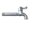 Grifo de Acero Inoxidable 304, Grifo de Lavadora de Apertura Rápida de 1/2 Pulgada, Caño Extendido, Grifo de Doble Uso con una Entrada y Dos Salidas