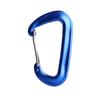 Mosquetón de aluminio de aviación Q&amp;C, ligero, de suspensión rápida, tipo D, para escalada en roca, puerta de acero, cierre principal, hebilla para mochila, hebilla para mascota, rodamiento de 12 kN