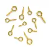 Clavo de ojo de oveja cerrado de acero inoxidable 304 clavo de rosca de 9 palabras material para decoración colgante DIY para accesorios de colgante de muñeca no se decolora