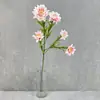 Flor de Rosa Individual Simulada para Decoración de Boda, Flor Artificial para Decoración del Hogar, Arreglo Floral, Flor Falsa, Decoración Suave, Arte Floral, Accesorio para Fotografía