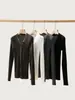 [Fio Yangzi 120s] CHAO Fine Suéter de Tricô Gola V Manga Longa 100% Lã Merino para Mulheres, Início do Outono 26