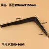 Xili Hardware Engrossado Ferro Triângulo Suporte Partição Fixação Quadro Quadro Placa Suporte Rack de Armazenamento Triângulo