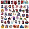 100 Peças de Adesivos de Grafite Stranger Things Capa de Celular Caderno Mala Tablet Decoração Adesivos à Prova d'Água Atacado