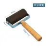 Rolo de Tinta para Gravura Rolo de Borracha Pincel de Borracha 6cm Rolo de Tinta para Pintura Artística Ferramenta de Esfregar para Pintura em Prancha Rolo de Borracha