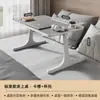 Mesa de noche plegable ajustable para dormitorio de estudiante, escritorio móvil para escribir, persona perezosa, altura ajustable, dormitorio en casa