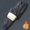 Pantalones de nieve gruesos para hombre con forro polar, para invierno, transfronterizos, talla grande, a prueba de viento, impermeables, cálidos, de algodón, para papás de mediana edad