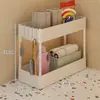 Estante de Almacenamiento para Huecos de Cocina de Pie Multicapa Ultradelgado para Refrigerador Uso Doméstico con Ruedas Estante de Almacenamiento para Artículos Varios de Baño Carrito Pequeño