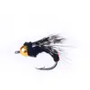 Anzuelo biónico para mosca venenosa Weihe anzuelo de pesca modificado cebo para moscas grupo de pesca de mosquitos venenosos micro traje de mosca pequeña Luya al por mayor