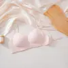 [Viene con 2 Pares de Tirantes, una Versión Skims Tachonada de Diamantes] Sujetador sin Costuras para Mujeres con Busto Pequeño, Realzando y Creando una Forma Redonda, Sujetador sin Varillas