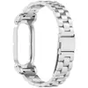 La Fábrica es Adecuada para Usar Correas de Pulsera Inteligente Google Fitbit Air, Correas de Acero Milanés Magnético de Tres Eslabones