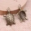 27x 17mm 1.5g multicolor accesorios DIY material para colgante animal marino colgante de tortuga