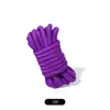 Productos para adultos Juguetes sexuales SM Cuerda de cáñamo de 10 m para que la usen las parejas para bondage, cuerda de algodón puro con puntas metálicas, venta al por mayor
