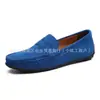 Aliexpress Cuatro Estaciones Zapatos de Gorro de Cuero Nobuck Ligeros Slip-On Zapatos de Gorro Transfronterizos Talla Grande Mocasines Zapatos Simples para Hombre